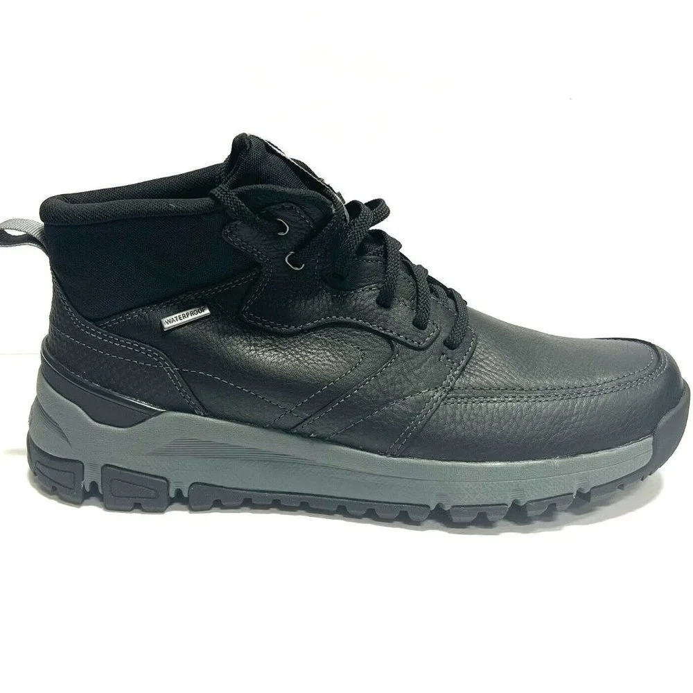 Dunham Mens Glastonbury Mid Boot Waterproof Black Size 11 M